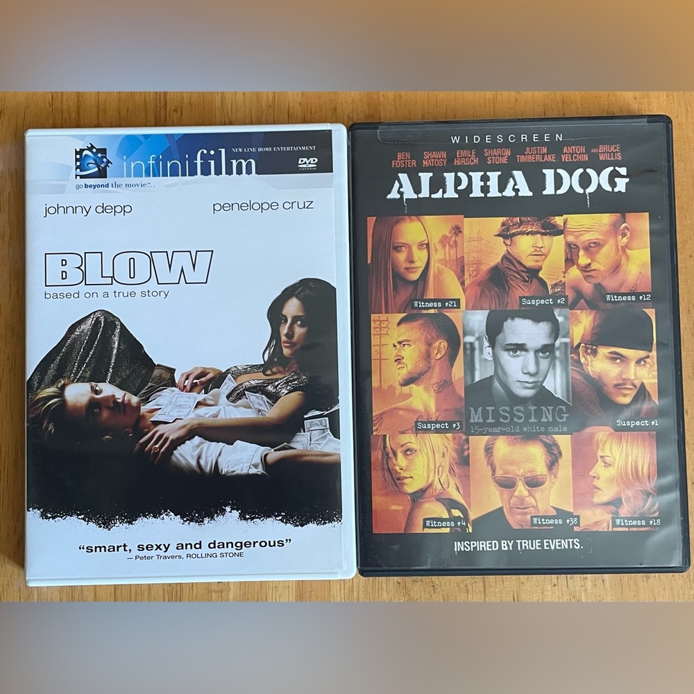 Criminal Chronicles: Blow & Alpha Dog – A Gritty 2-DVD Double Feature GUC